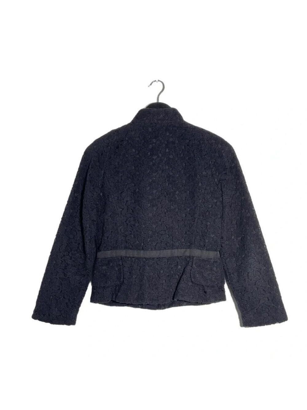 Marc by Marc Jacobs Floral Lace Crochet Bomber Jacket - Picture 3 of 7